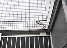 長野県岡谷市の社員寮に防犯カメラ