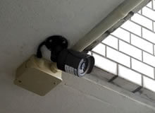 津島市のマンション屋外の防犯カメラレンタル