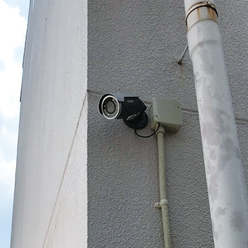 御前崎市での防犯カメラ設置事例