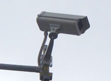 知多市資材置き場に防犯カメラを設置工事