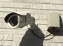 犬山市の個人宅で防犯カメラを設置工事