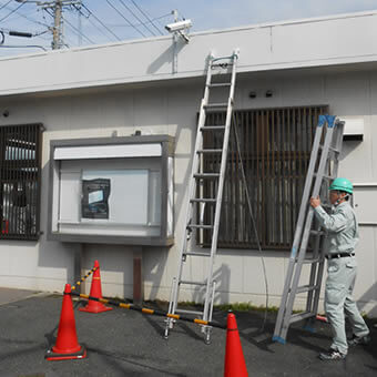 岩倉市防犯カメラ取付後