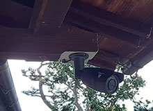 奈良県宇陀市の個人宅で家庭用防犯カメラ設置