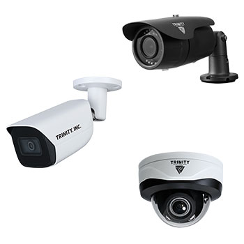 様々なメーカーの防犯カメラを設置可能