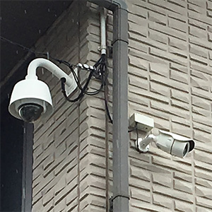 三重県鈴鹿市の戸建て住宅で防犯カメラ