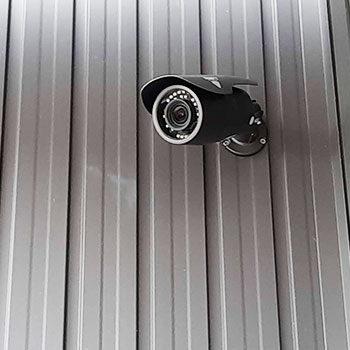 岩手県の食品工場で監視カメラ設置
